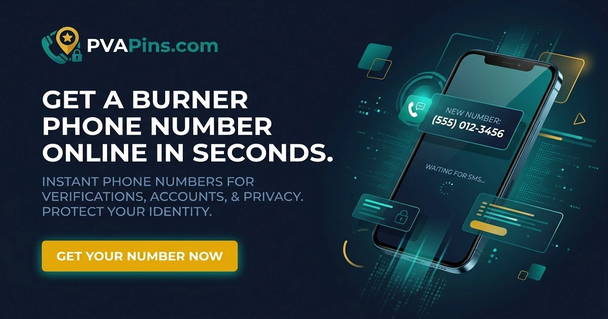 Burner Phone Number Online: Secure SMS Verification